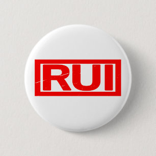 Rui Stamp 6 Cm Round Badge