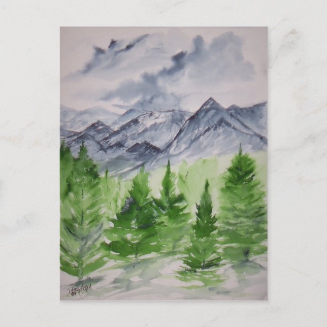 Ruidoso NM Postcard (Front)