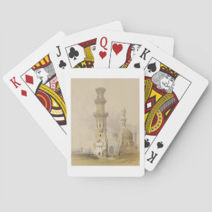 Ruined Mosques in the Desert, west of the Citadel, Playing Cards