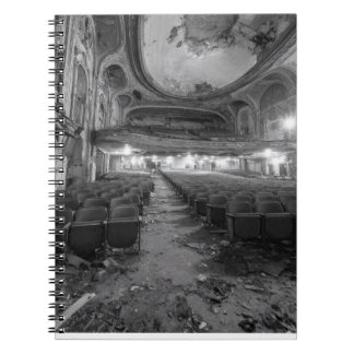 Ruined Theater Ghostlight Glow Notebook