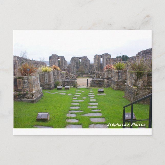 Ruines BRETAGNE FRANCE Postcard (Front)