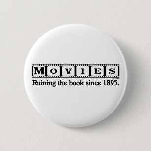 Ruining the Book 6 Cm Round Badge