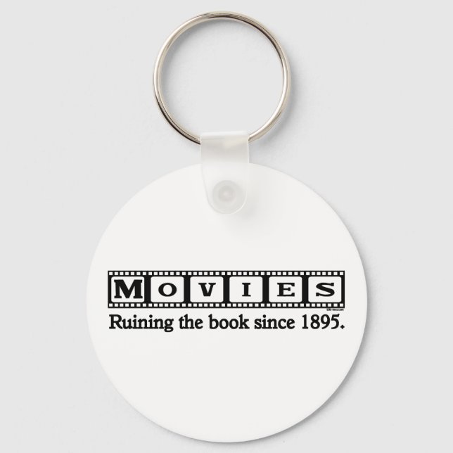 Ruining the Book Key Ring (Front)