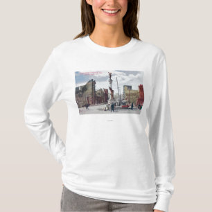 Ruins Along Mason Street, Union Square Statute T-Shirt