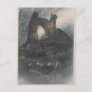 Ruins at Groz-Nez, Jersey, or The Arch Postcard