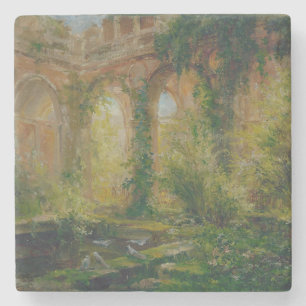 Ruins – Cour des comptes Ballroom Stone Coaster