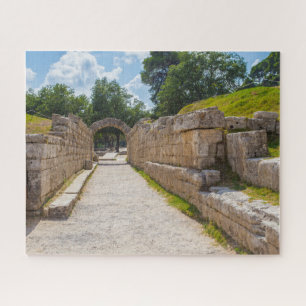 ruins in Ancient Olympia, Elis, Greece Jigsaw Puzzle