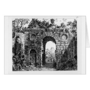 Ruins in the middle of Kew Gardens, from 'The Gard