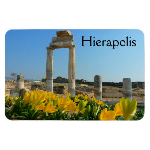 Ruins of Hierapolis, Pamukkale, Turkey Magnet