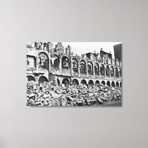 Ruins of the Ministry of Finance Canvas Print