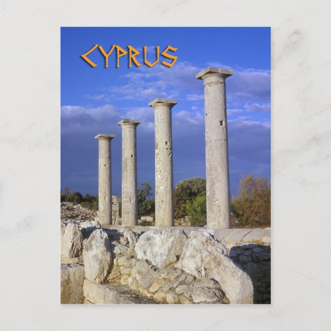 Ruins on Cyprus Postcard (Front)