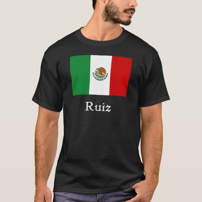 Ruiz Mexican Flag T-Shirt (Front)