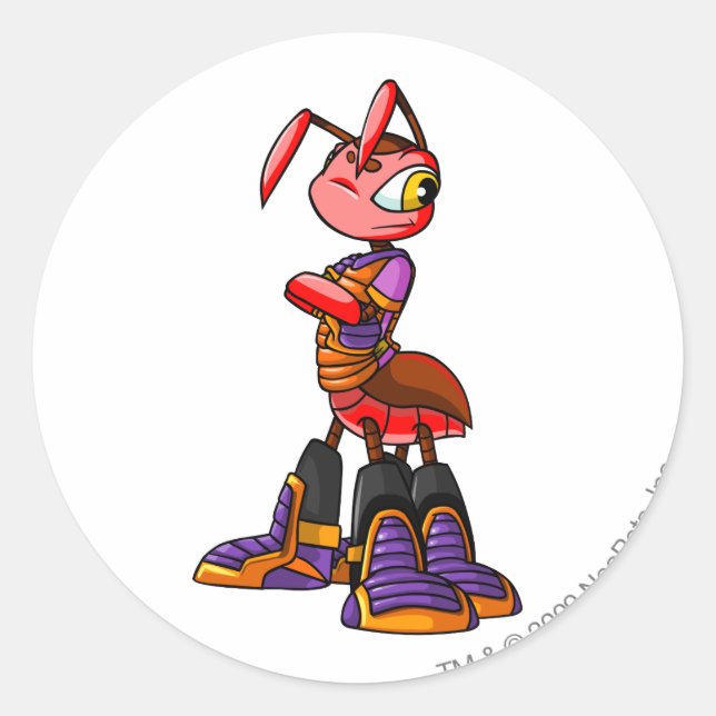 Ruki Kreludor Player Classic Round Sticker (Front)