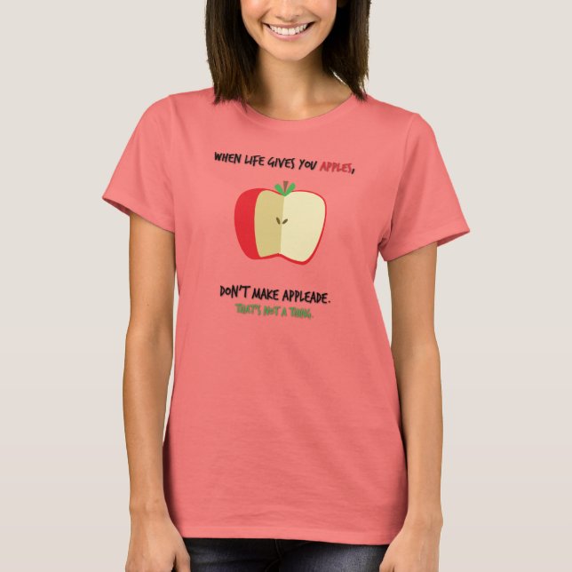 Rule 1: Apples T-Shirt (Front)