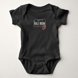 Rule Book RPG Role Play design Baby Bodysuit