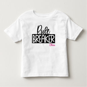 Rule Breaker Mother's Day Matching Toddler T-Shirt