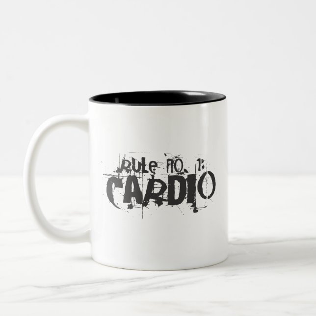 Rule No 1: Cardio Mug (Left)