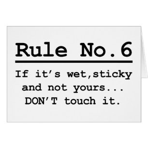 Rule No. 6