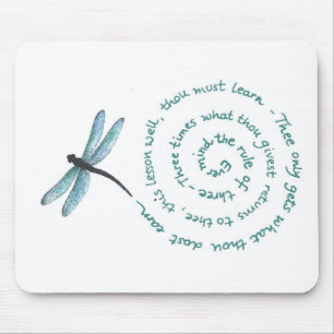 Rule of 3 - Witch's law -Wiccan Rede Mouse Pad