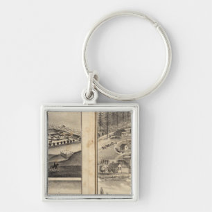 Rule Ranch Old Fort Ross Meeker Bros Key Ring