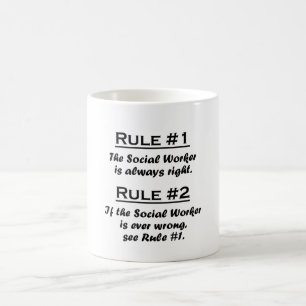Rule Social Worker Coffee Mug