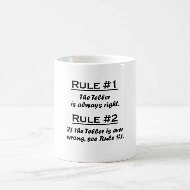Rule Teller Coffee Mug (Center)