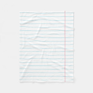 RULED LINED PAPER BLANKET