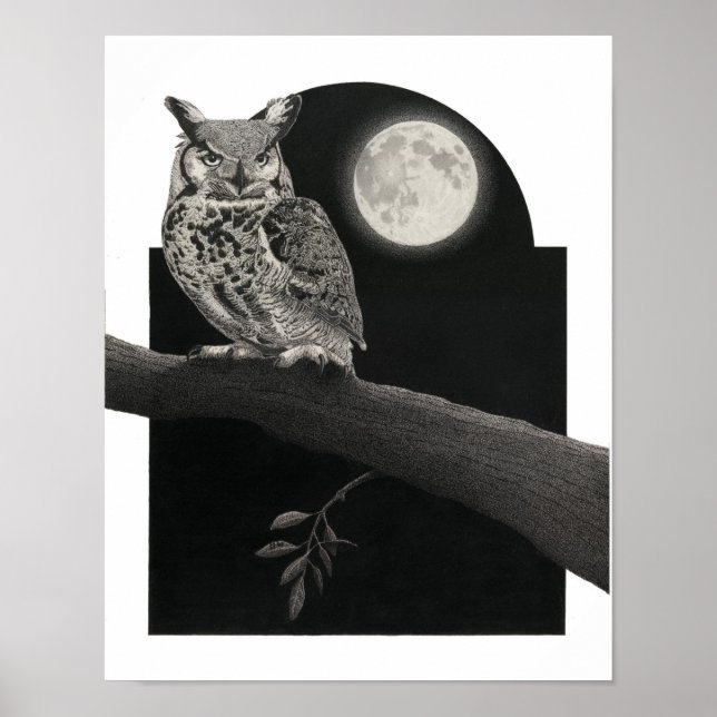 Ruler of the Night Skies Poster (Front)