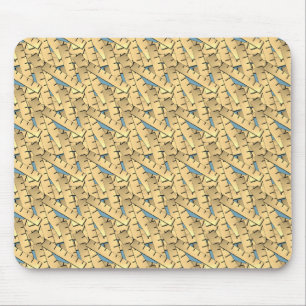 Rulers Pattern Mouse Pad