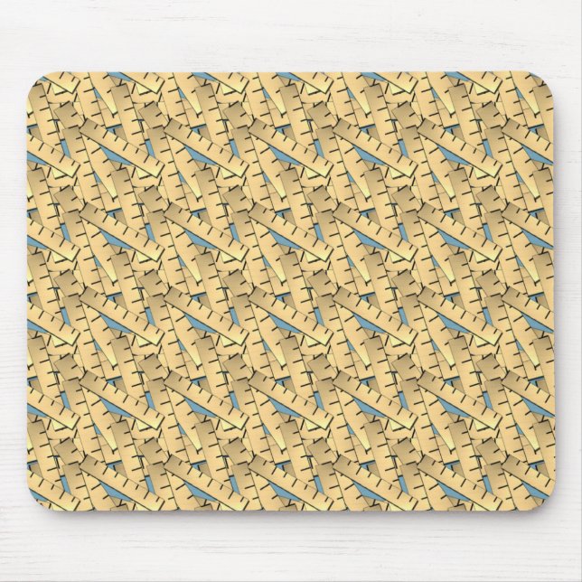 Rulers Pattern Mouse Pad (Front)