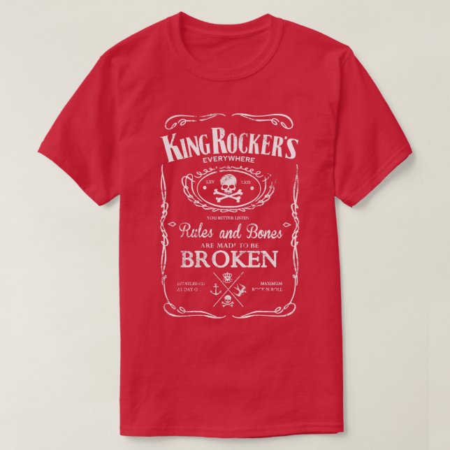 Rules Bones T-Shirt (Design Front)
