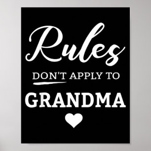 Rules Don't Apply To Grandma  Poster