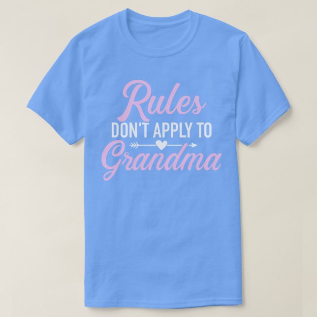 Rules dont apply to grandma T-Shirt (Design Front)