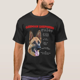 Rules For The Owner Of A German Shepherd T-Shirt