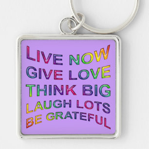 Rules Of Life Key Ring