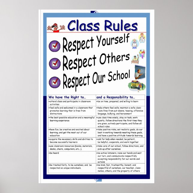 Rules (Respect Poster (Front)