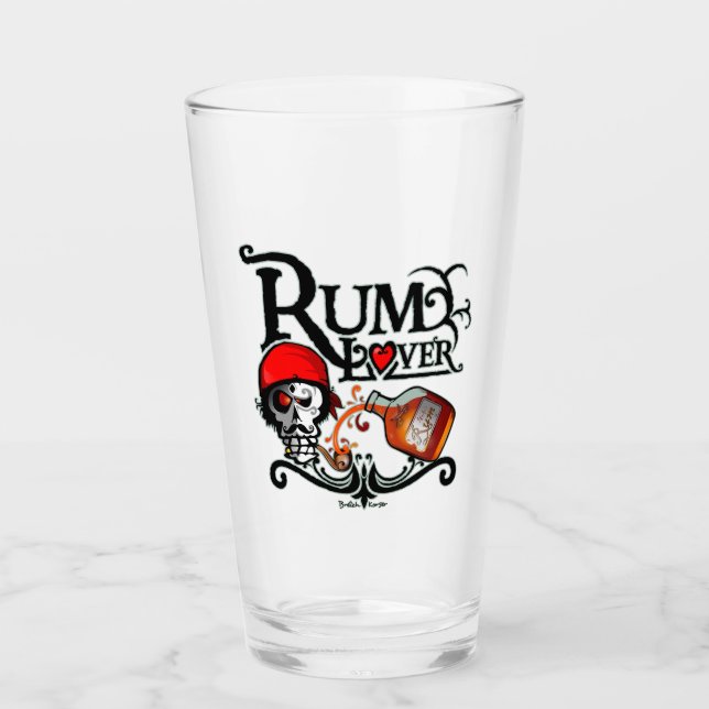 Rum lover glass (Front)