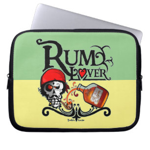 Rum lover laptop sleeve