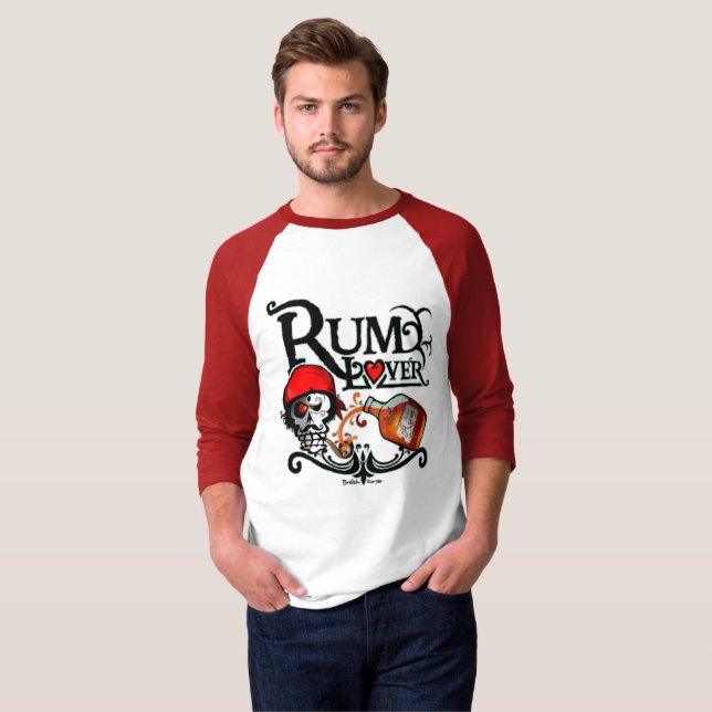 Rum lover T-Shirt (Front Full)