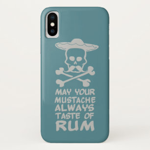 Rum Moustache custom colour phone cases