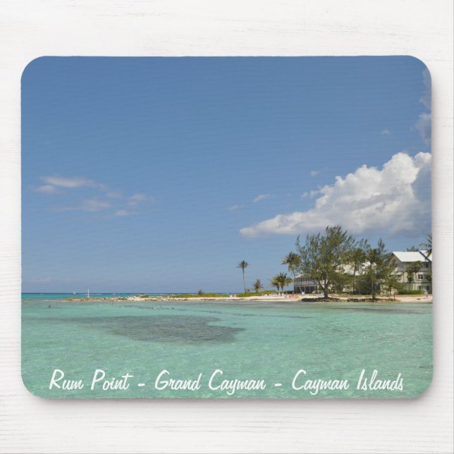 Rum Point - Cayman Islands Mouse Pad (Front)