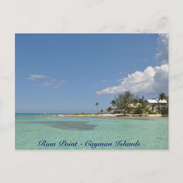 Rum Point - Cayman Islands Postcard (Front)