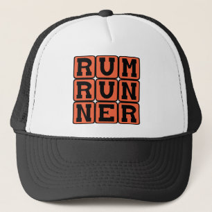 Rum Runner, Cocktail Trucker Hat