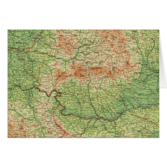 Rumania & adjacent states (Front Horizontal)