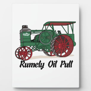 Rumely Oil Pull Tractor Plaque