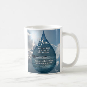 Rumi ~ Drop in the Ocean Coffee Mug