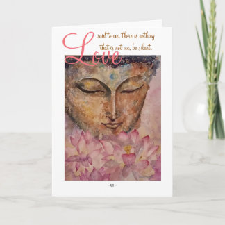 Rumi Love Quote Buddha Watercolor Art Cards
