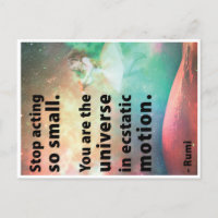 Rumi - Stop Acting So Small
