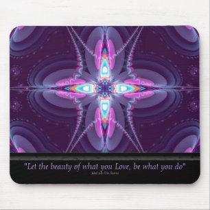 Rumi Wisdom : Fractal Art Mousepad