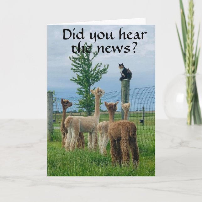 RUMOR IS THAT **70th BIRTHDAY** NOT SO BAD Card (Front)